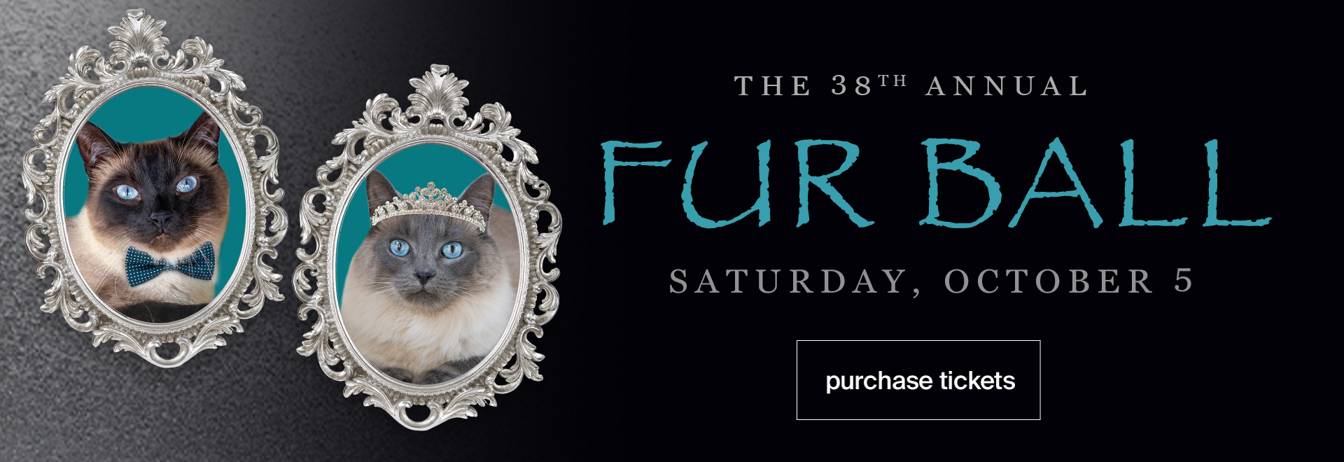 The 38th Fur Ball Saturday, October 5 | Purchase Tickets