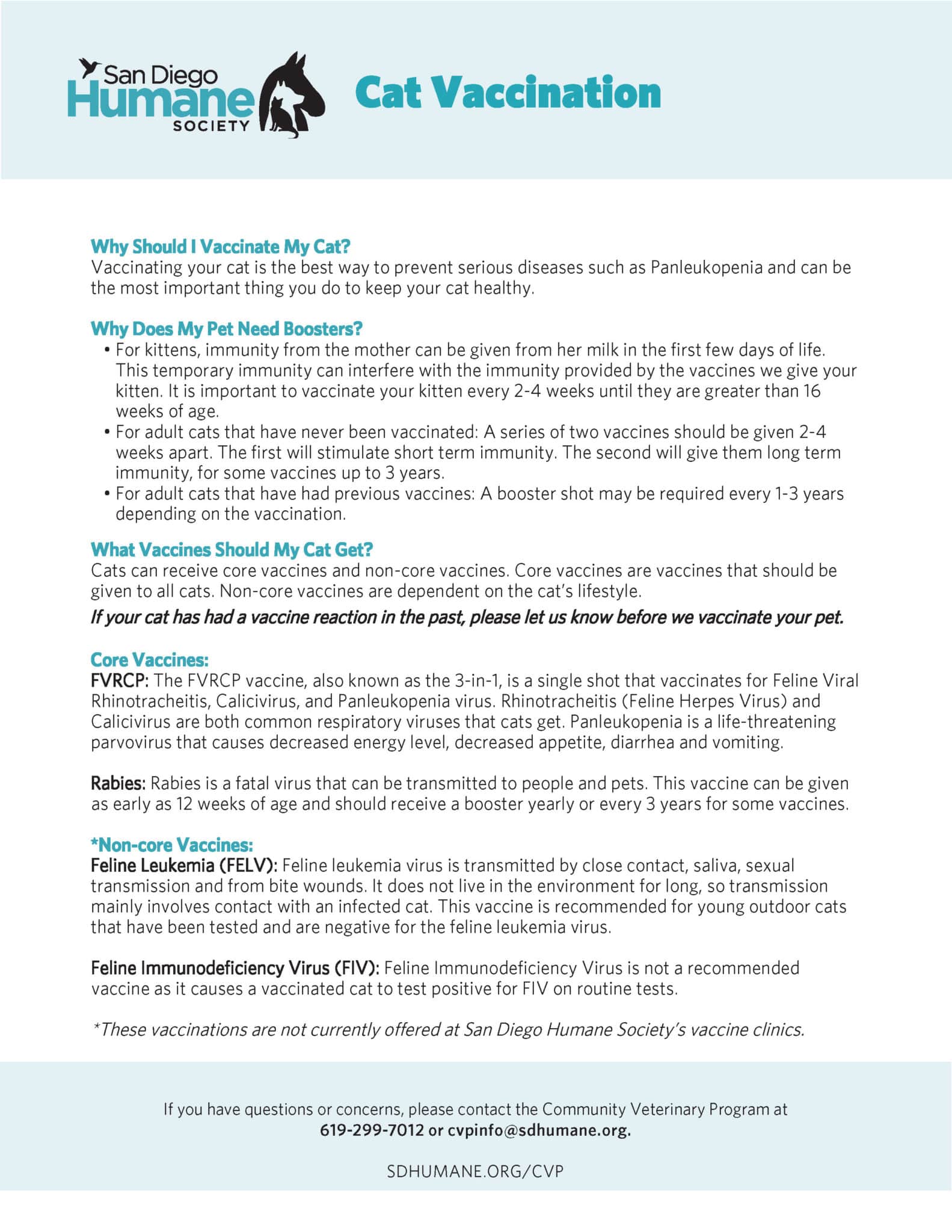 CVP25 CatVaccinesHandout Page 1