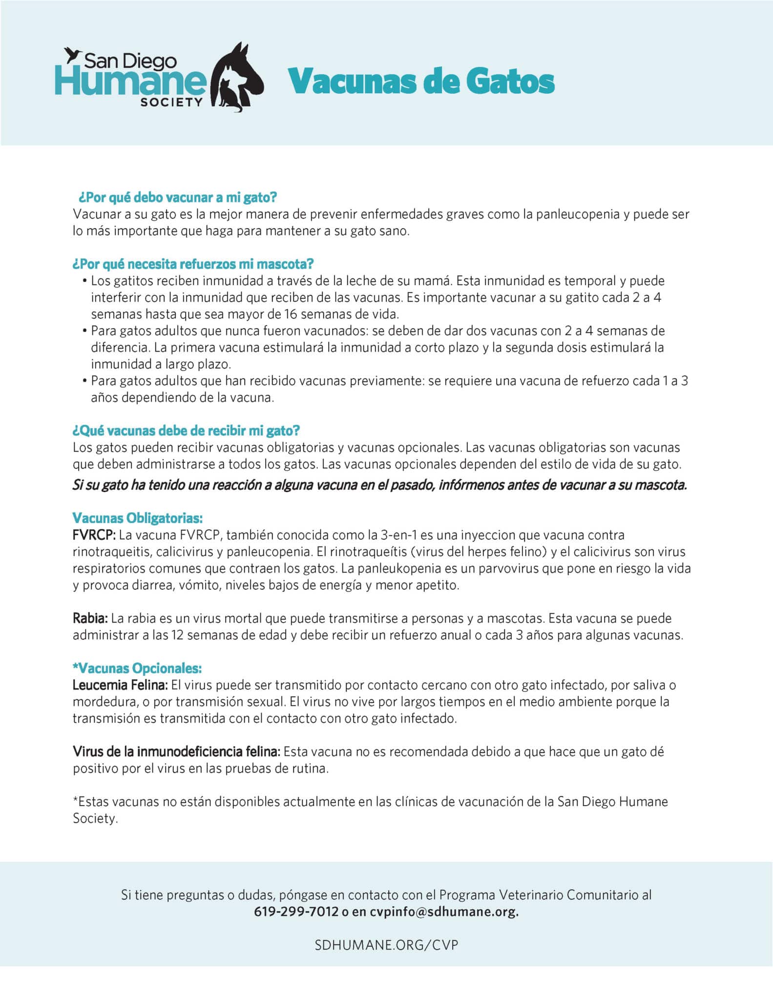 CVP25 CatVaccinesHandout Page 2